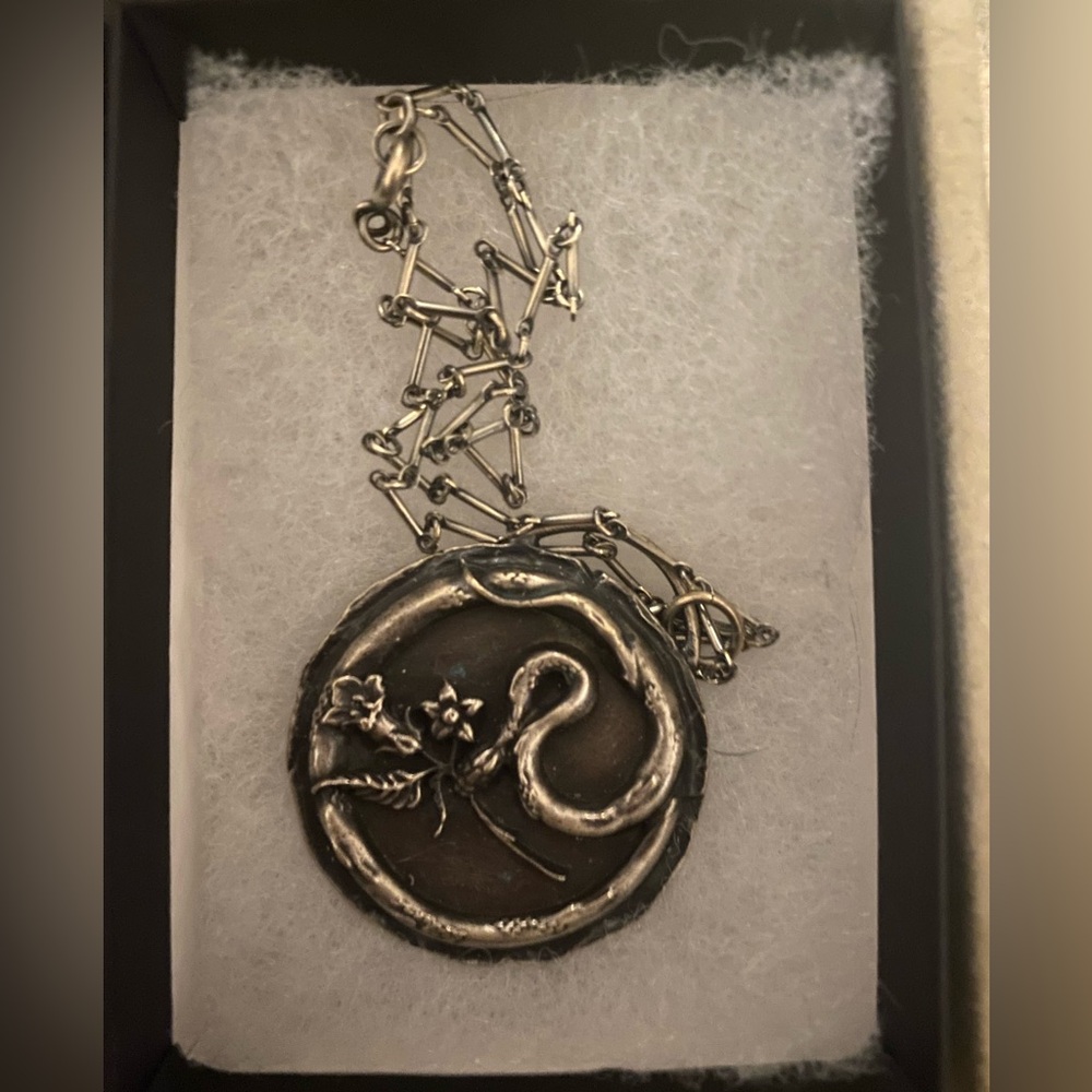 Bloodmilk The Poison Is In The Dosage Necklace - Picture 2 of 3